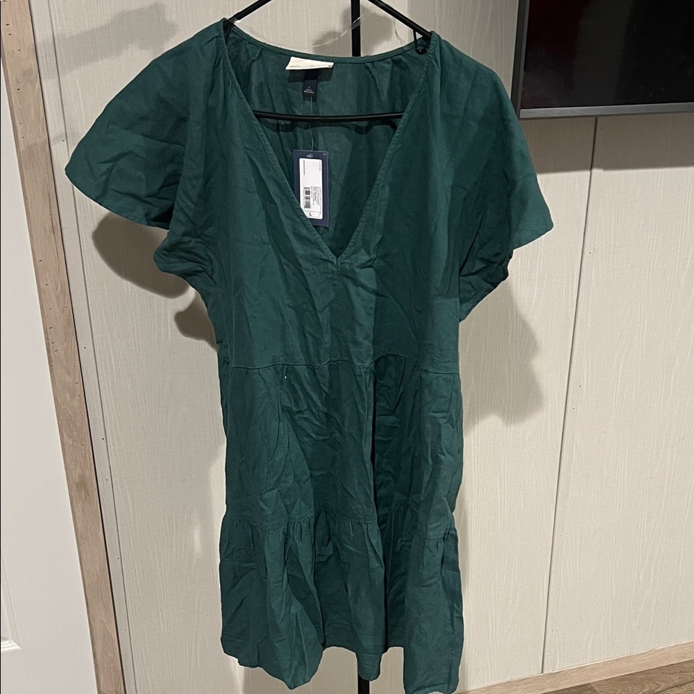 Universal Thread Dark Green Mini Dress